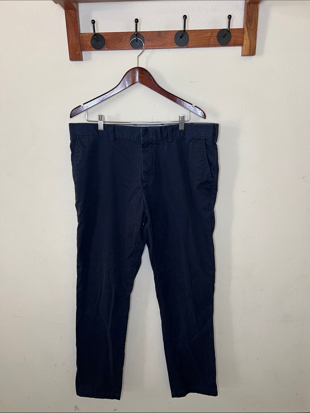 Tommy Hilfiger Slim Fit Blue Pants Chino 38x32 Casual Work Preppy
